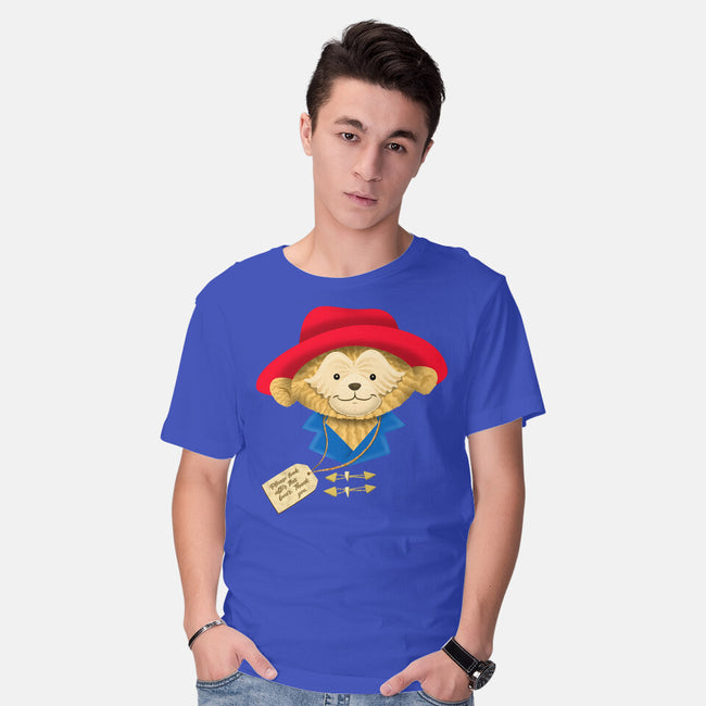 Please Look After This Bear-Mens-Basic-Tee-DrawnByBryan