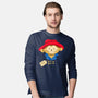 Please Look After This Bear-Mens-Long Sleeved-Tee-DrawnByBryan