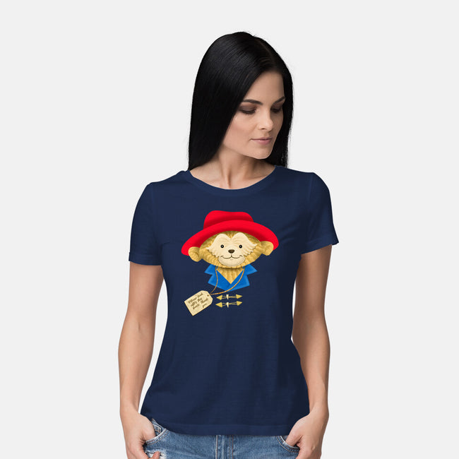 Please Look After This Bear-Womens-Basic-Tee-DrawnByBryan
