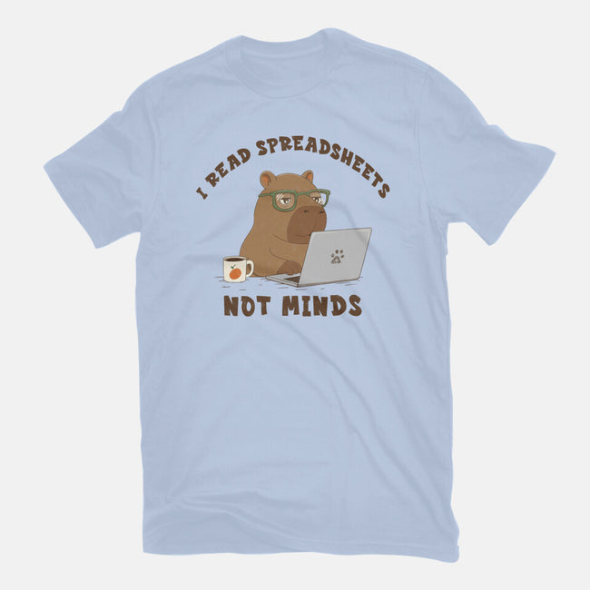 I Read Spreadsheets-Mens-Basic-Tee-Loobs
