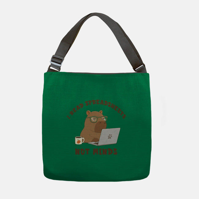 I Read Spreadsheets-None-Adjustable Tote-Bag-Loobs