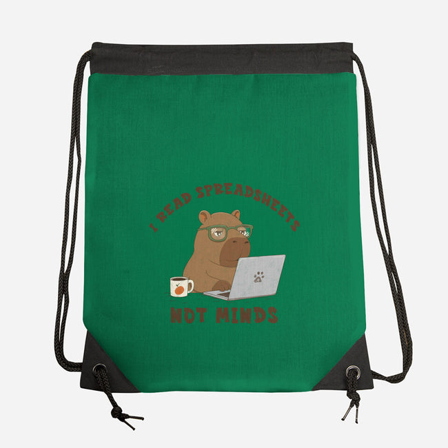 I Read Spreadsheets-None-Drawstring-Bag-Loobs