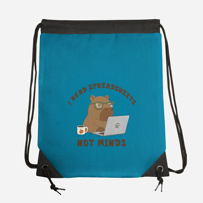 I Read Spreadsheets-None-Drawstring-Bag-Loobs
