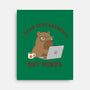 I Read Spreadsheets-None-Stretched-Canvas-Loobs