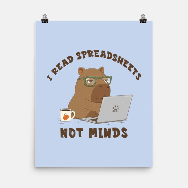 I Read Spreadsheets-None-Matte-Poster-Loobs