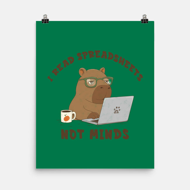 I Read Spreadsheets-None-Matte-Poster-Loobs