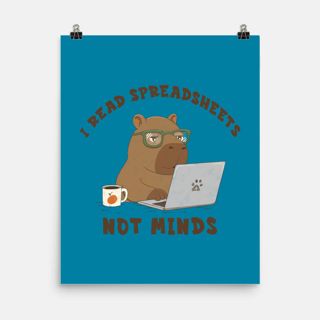 I Read Spreadsheets-None-Matte-Poster-Loobs