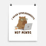 I Read Spreadsheets-None-Matte-Poster-Loobs