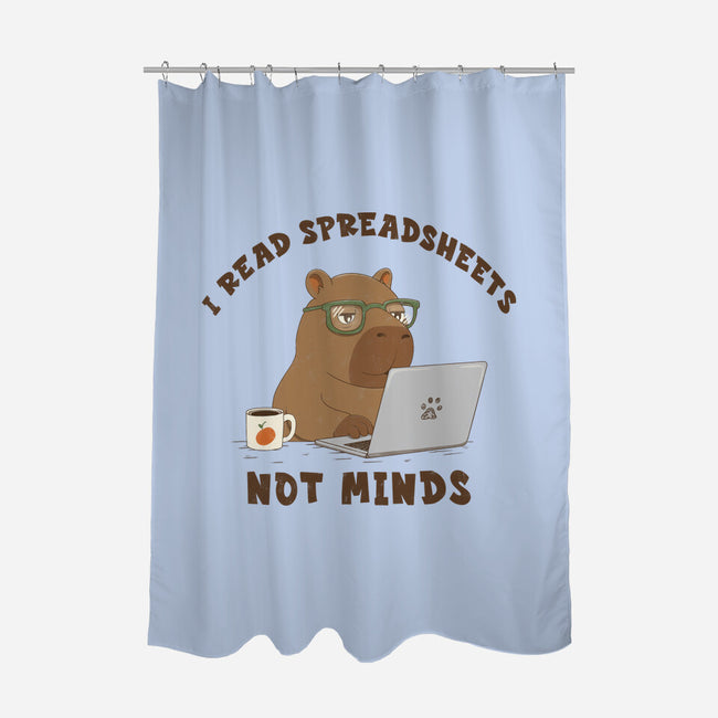 I Read Spreadsheets-None-Polyester-Shower Curtain-Loobs