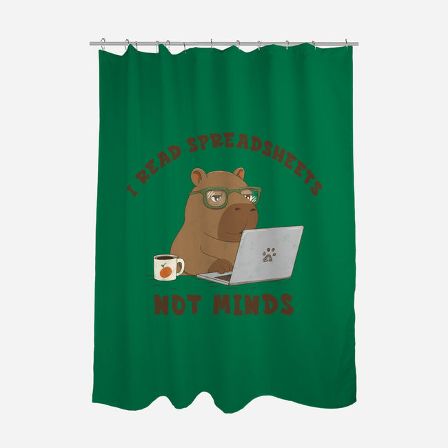 I Read Spreadsheets-None-Polyester-Shower Curtain-Loobs