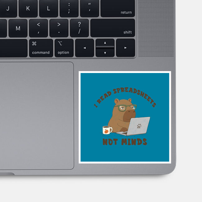 I Read Spreadsheets-None-Glossy-Sticker-Loobs