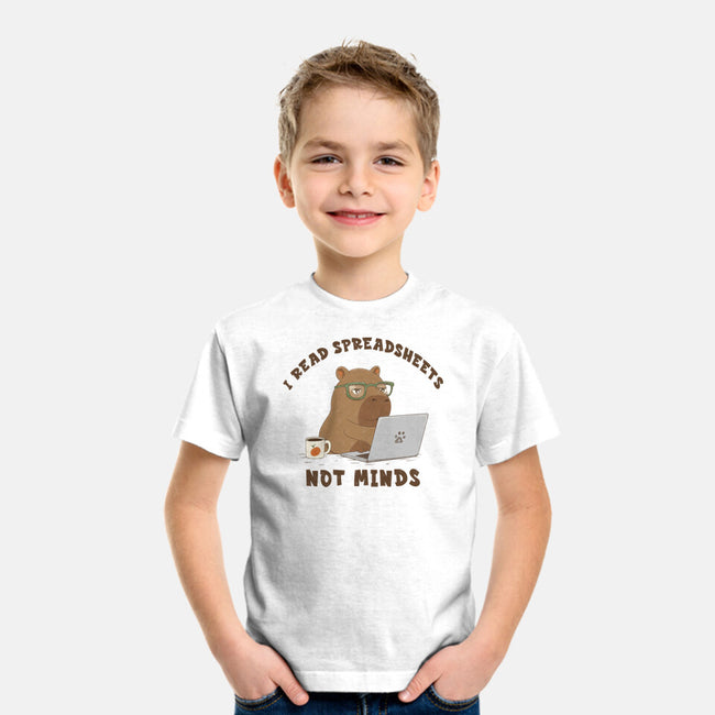 I Read Spreadsheets-Youth-Basic-Tee-Loobs
