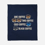 One Coffee Two Coffee-None-Fleece-Blanket-turborat14