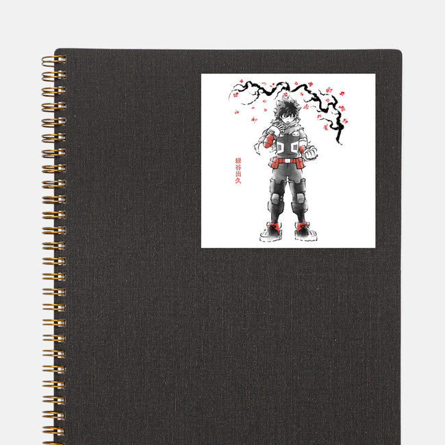 Quirk Successor Sumi-E-None-Glossy-Sticker-Astrobot Invention