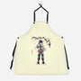 Quirk Successor Sumi-E-Unisex-Kitchen-Apron-Astrobot Invention