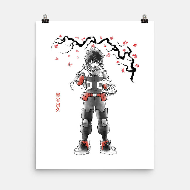 Quirk Successor Sumi-E-None-Matte-Poster-Astrobot Invention