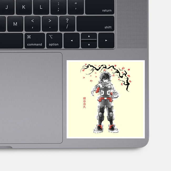 Quirk Successor Sumi-E-None-Glossy-Sticker-Astrobot Invention