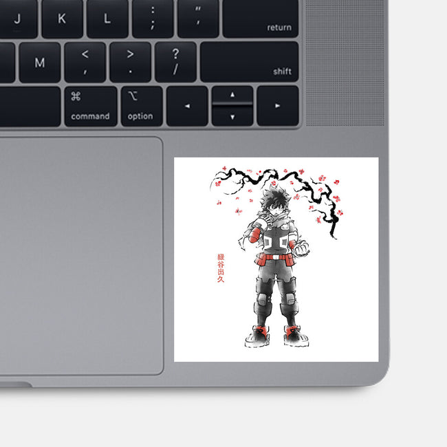 Quirk Successor Sumi-E-None-Glossy-Sticker-Astrobot Invention