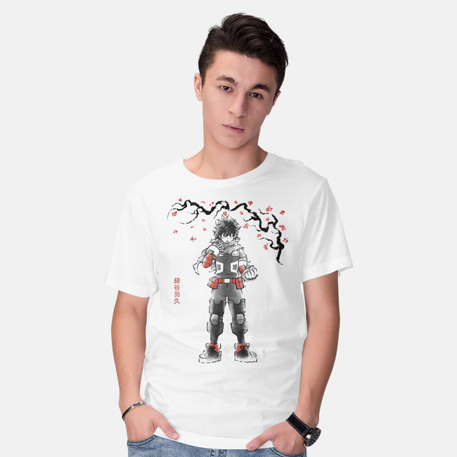 Quirk Successor Sumi-E-Mens-Basic-Tee-Astrobot Invention