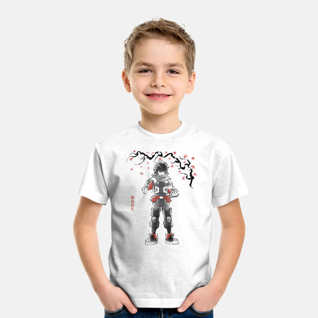 Quirk Successor Sumi-E-Youth-Basic-Tee-Astrobot Invention