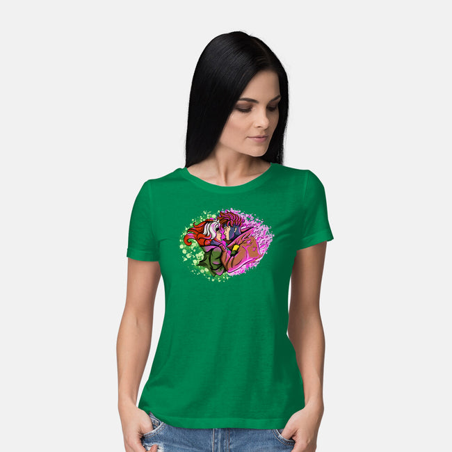 Goodbye Love-Womens-Basic-Tee-nickzzarto