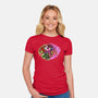 Goodbye Love-Womens-Fitted-Tee-nickzzarto