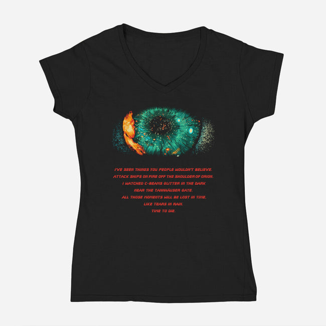 You Wouldn't Believe-Womens-V-Neck-Tee-Tronyx79