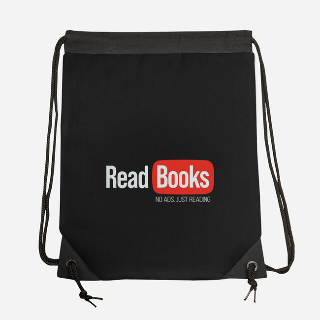 No Ads Just Reading-None-Drawstring-Bag-NMdesign