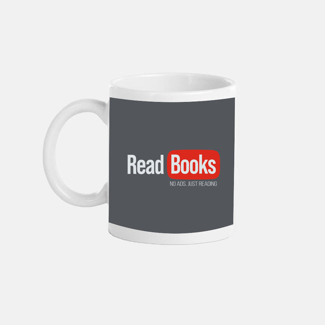 No Ads Just Reading-None-Mug-Drinkware-NMdesign