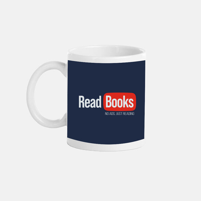 No Ads Just Reading-None-Mug-Drinkware-NMdesign