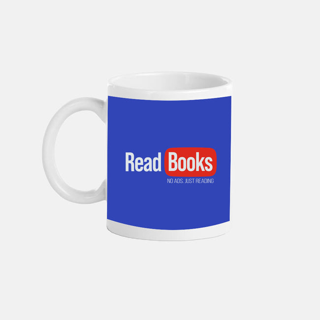No Ads Just Reading-None-Mug-Drinkware-NMdesign