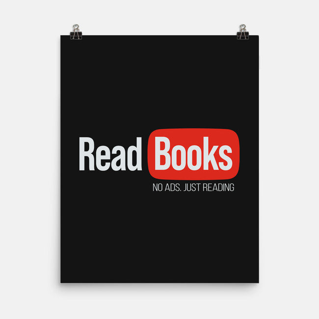 No Ads Just Reading-None-Matte-Poster-NMdesign