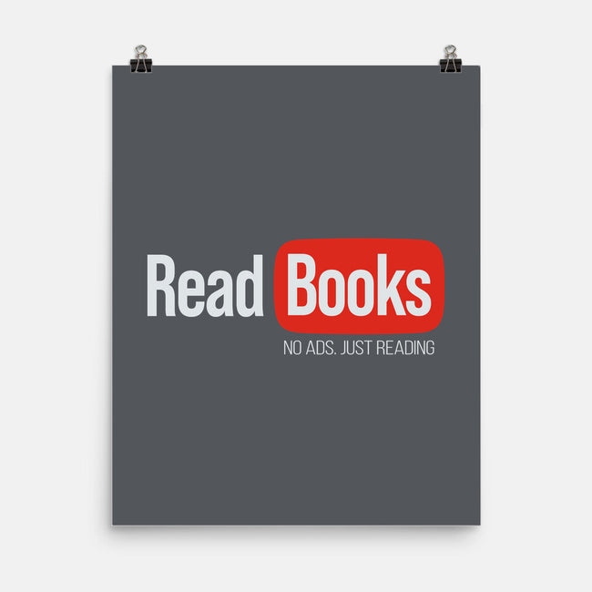 No Ads Just Reading-None-Matte-Poster-NMdesign