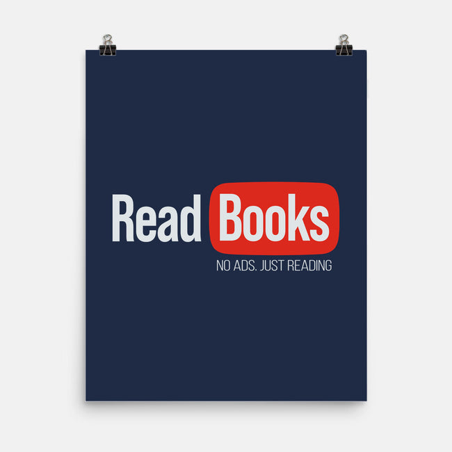 No Ads Just Reading-None-Matte-Poster-NMdesign