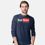 No Ads Just Reading-Mens-Long Sleeved-Tee-NMdesign