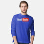 No Ads Just Reading-Mens-Long Sleeved-Tee-NMdesign