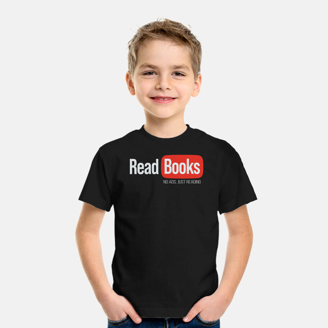 No Ads Just Reading-Youth-Basic-Tee-NMdesign