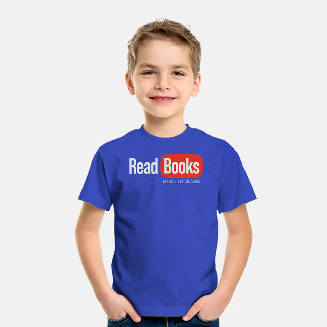 No Ads Just Reading-Youth-Basic-Tee-NMdesign