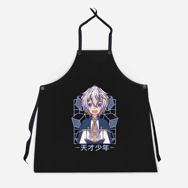 Production Magic Lord-Unisex-Kitchen-Apron-Alundrart