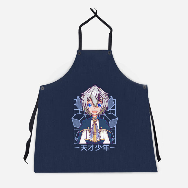 Production Magic Lord-Unisex-Kitchen-Apron-Alundrart