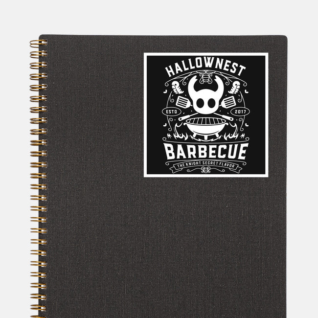 Hallownest Barbecue Emblem-None-Glossy-Sticker-LAGELANTEE