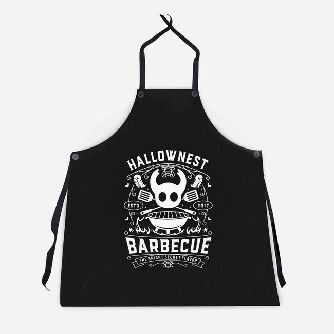 Hallownest Barbecue Emblem-Unisex-Kitchen-Apron-LAGELANTEE