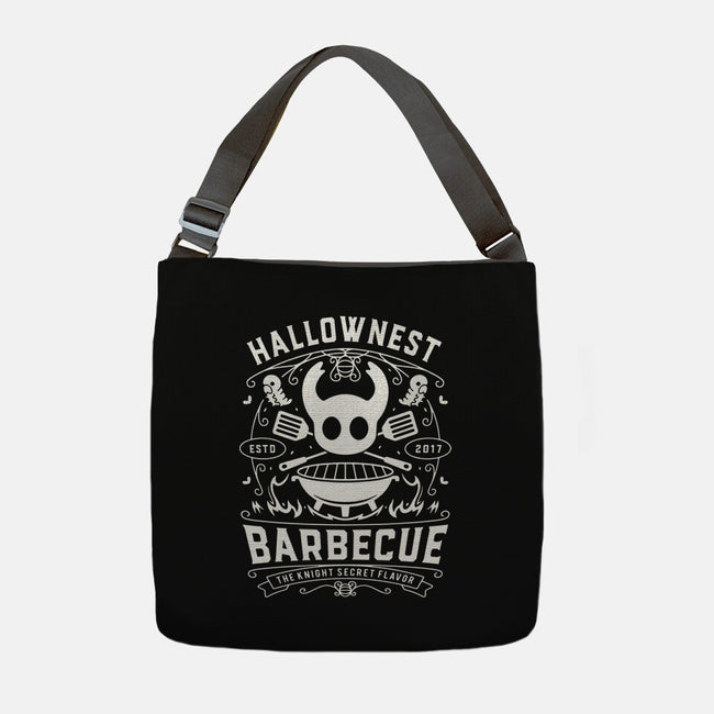 Hallownest Barbecue Emblem-None-Adjustable Tote-Bag-LAGELANTEE