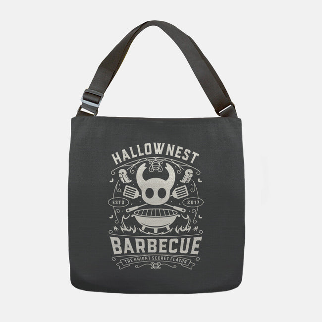 Hallownest Barbecue Emblem-None-Adjustable Tote-Bag-LAGELANTEE