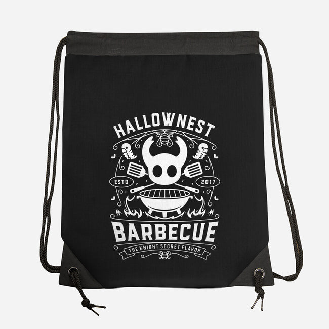 Hallownest Barbecue Emblem-None-Drawstring-Bag-LAGELANTEE