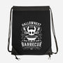 Hallownest Barbecue Emblem-None-Drawstring-Bag-LAGELANTEE