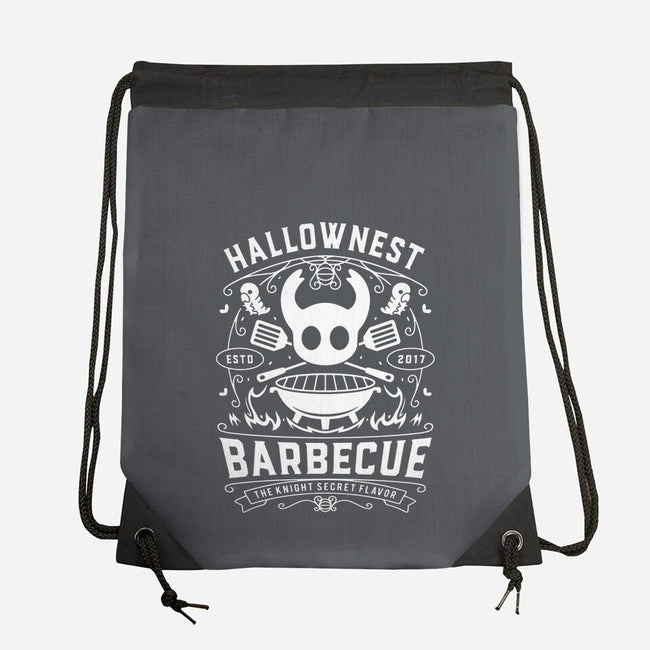 Hallownest Barbecue Emblem-None-Drawstring-Bag-LAGELANTEE