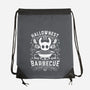 Hallownest Barbecue Emblem-None-Drawstring-Bag-LAGELANTEE