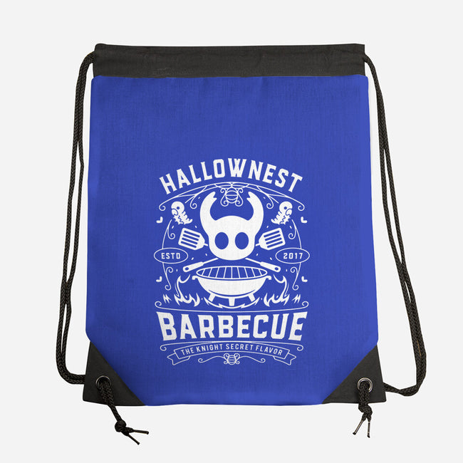 Hallownest Barbecue Emblem-None-Drawstring-Bag-LAGELANTEE
