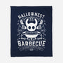 Hallownest Barbecue Emblem-None-Fleece-Blanket-LAGELANTEE